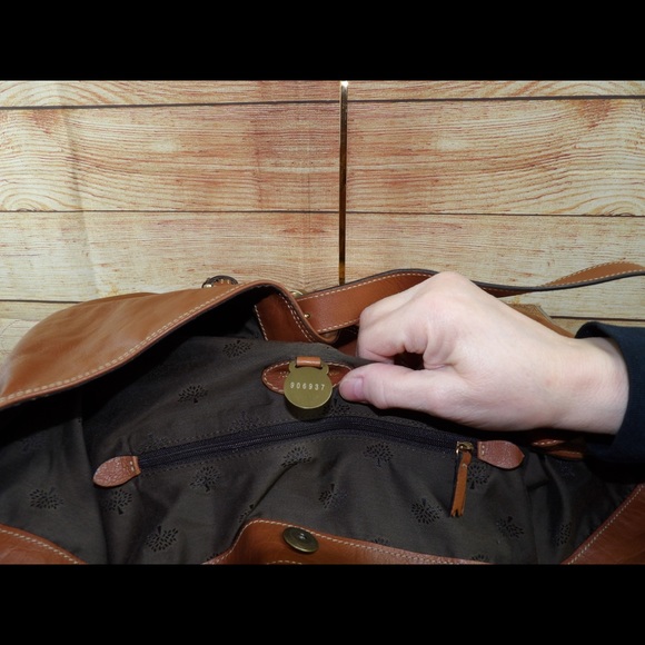 Mulberry tan leather tote - Picture 5 of 8